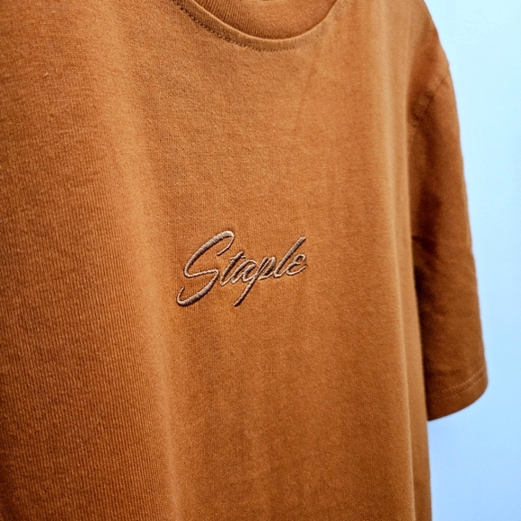 Staple Embroidered Script Tee - Picture 5 of 5